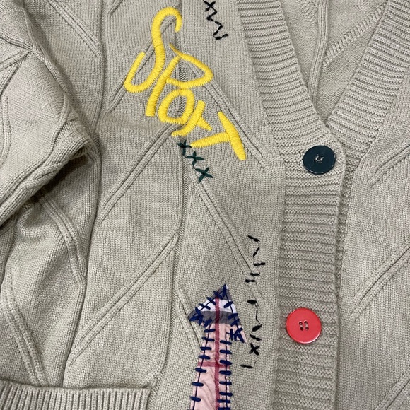 Ebossy collection wome ….Embroidered Button-Up Cardigan - Picture 4 of 9